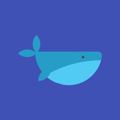 MarketWhale app icon — NASDAQ institutional-flow app on the iOS App Store